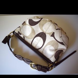 Coach Bag with Leather Strap